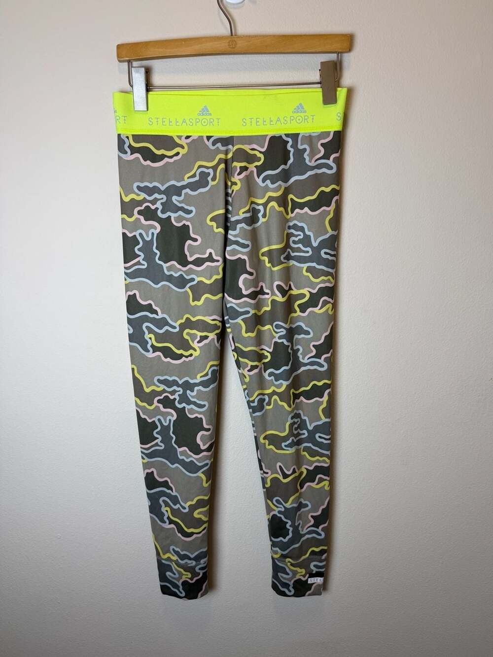 Adidas Stellasport Women's Camo Training Leggings Multi-Color